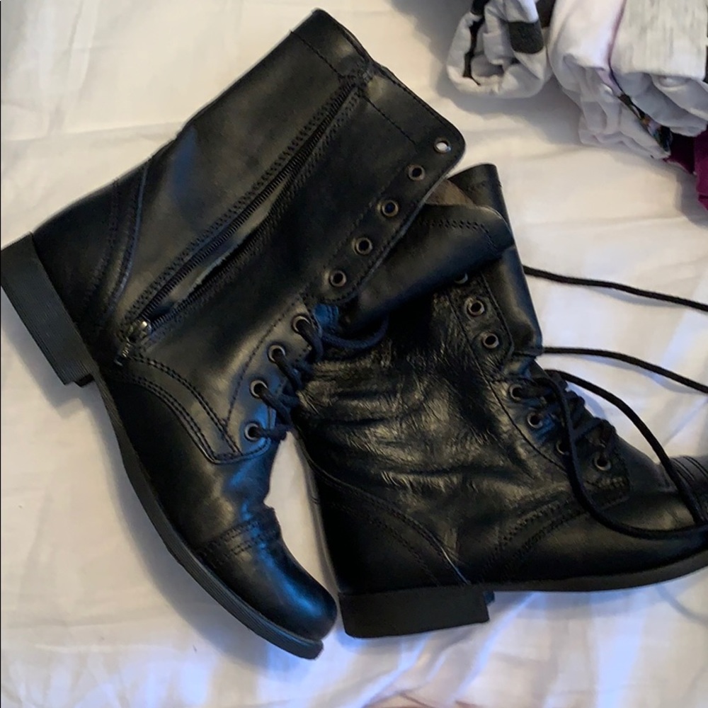Steve Madden Troopa Combat Boots